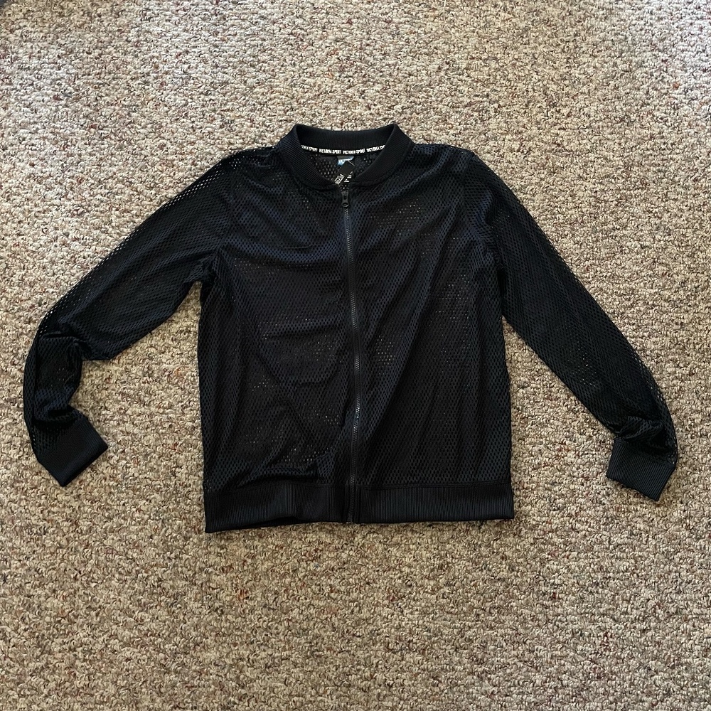 Black Mesh Jacket - Picture 2 of 4